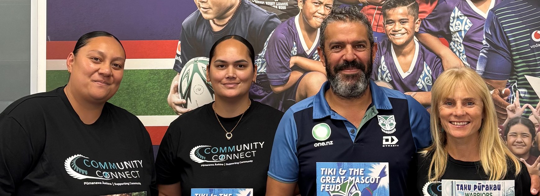 Pūmanawa Āwhina signs with Warriors Community Foundation