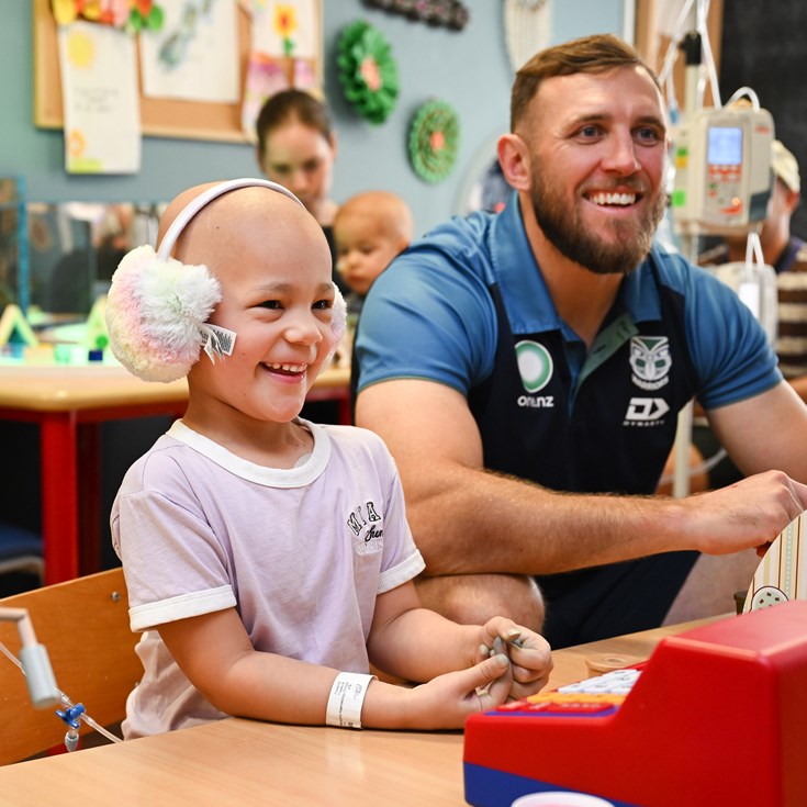 NRL Magic Round giving kids' cancer 'Kick for a Cause'