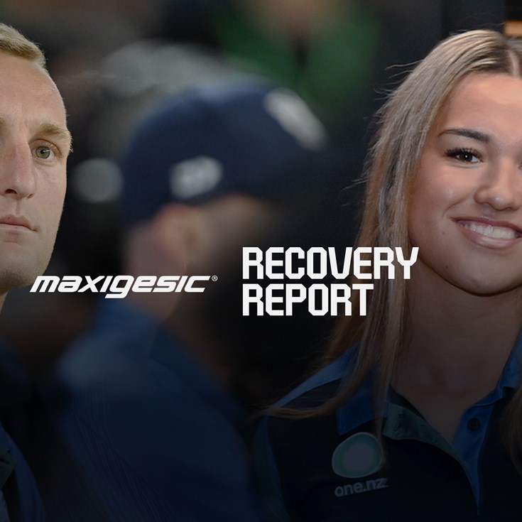 Maxigesic Recovery Report: NRL and NRLW squads
