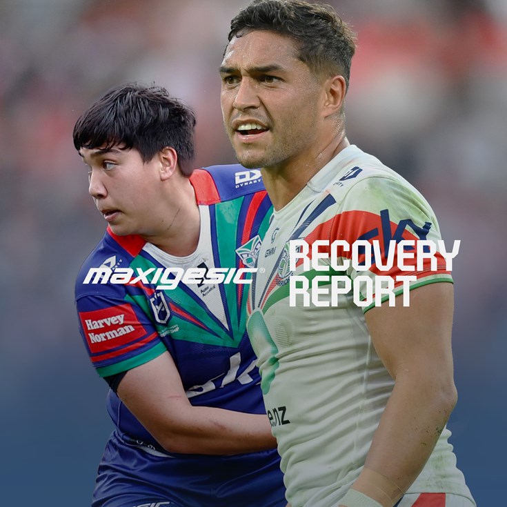 Maxigesic Recovery Report: NRL and NRLW squads