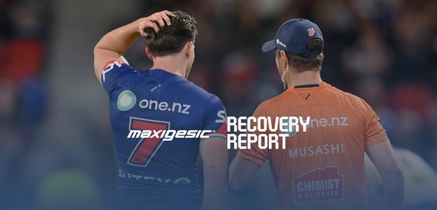 Maxigesic Recovery Report: NRL and NRLW squads