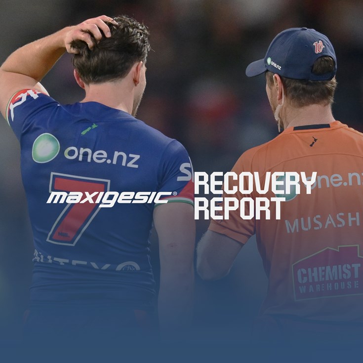 Maxigesic Recovery Report: NRL and NRLW squads