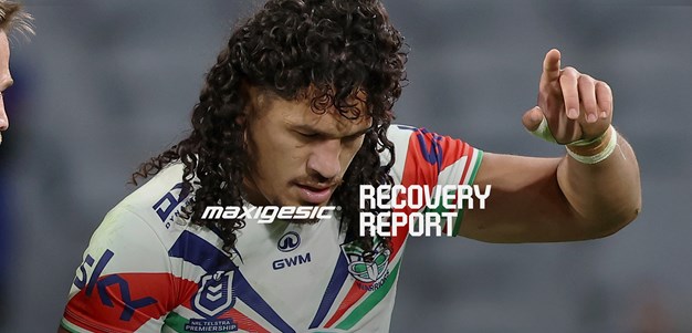 Maxigesic Recovery Report: NRL and NRLW squads