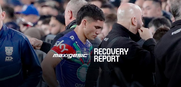 Maxigesic Recovery Report: NRL and NRLW squads