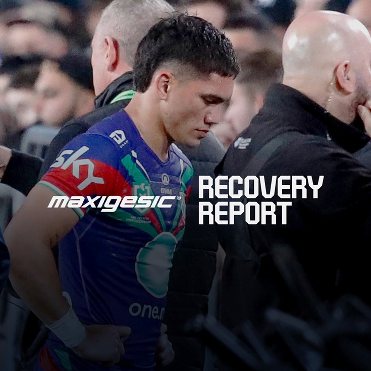 Maxigesic Recovery Report: NRL and NRLW squads