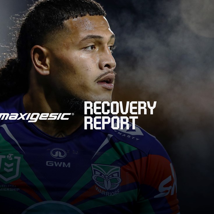 Maxigesic Recovery Report: Update on NRL and NRLW squads