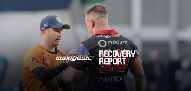 Maxigesic Recovery Report: NRL and NRLW squads