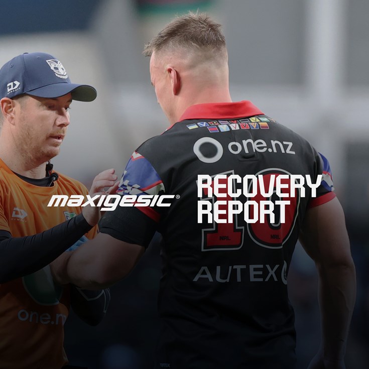 Maxigesic Recovery Report: NRL and NRLW squads