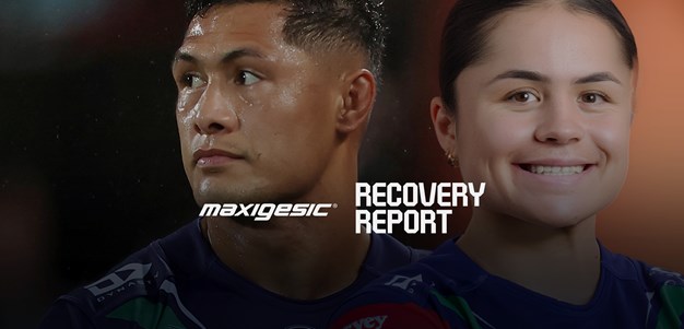 Maxigesic Recovery Report: NRL and NRLW squads