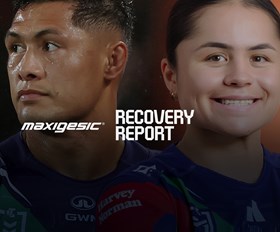 Maxigesic Recovery Report: NRL and NRLW squads
