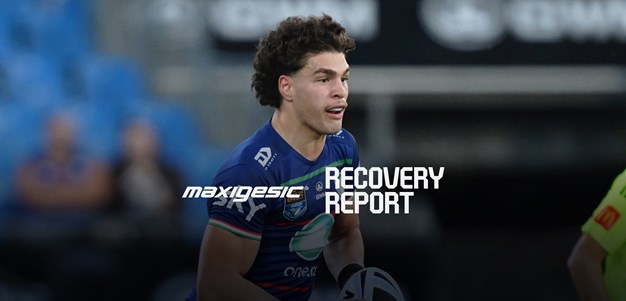 Maxigesic Recovery Report: RTS and CNK still sidelined