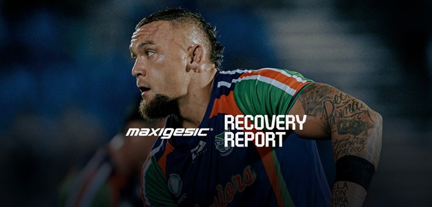 Maxigesic Recovery Report: Fisher-Harris ruled out