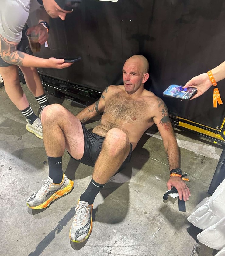 'The hardest thing I’ve ever done, even more so than running at SBW (Sonny Bill Williams) in a trial game' - Corey Lawrie.