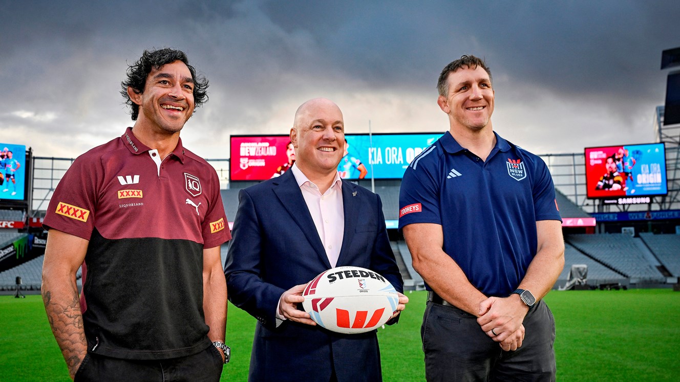 Locked in: State of Origin for Eden Park next year