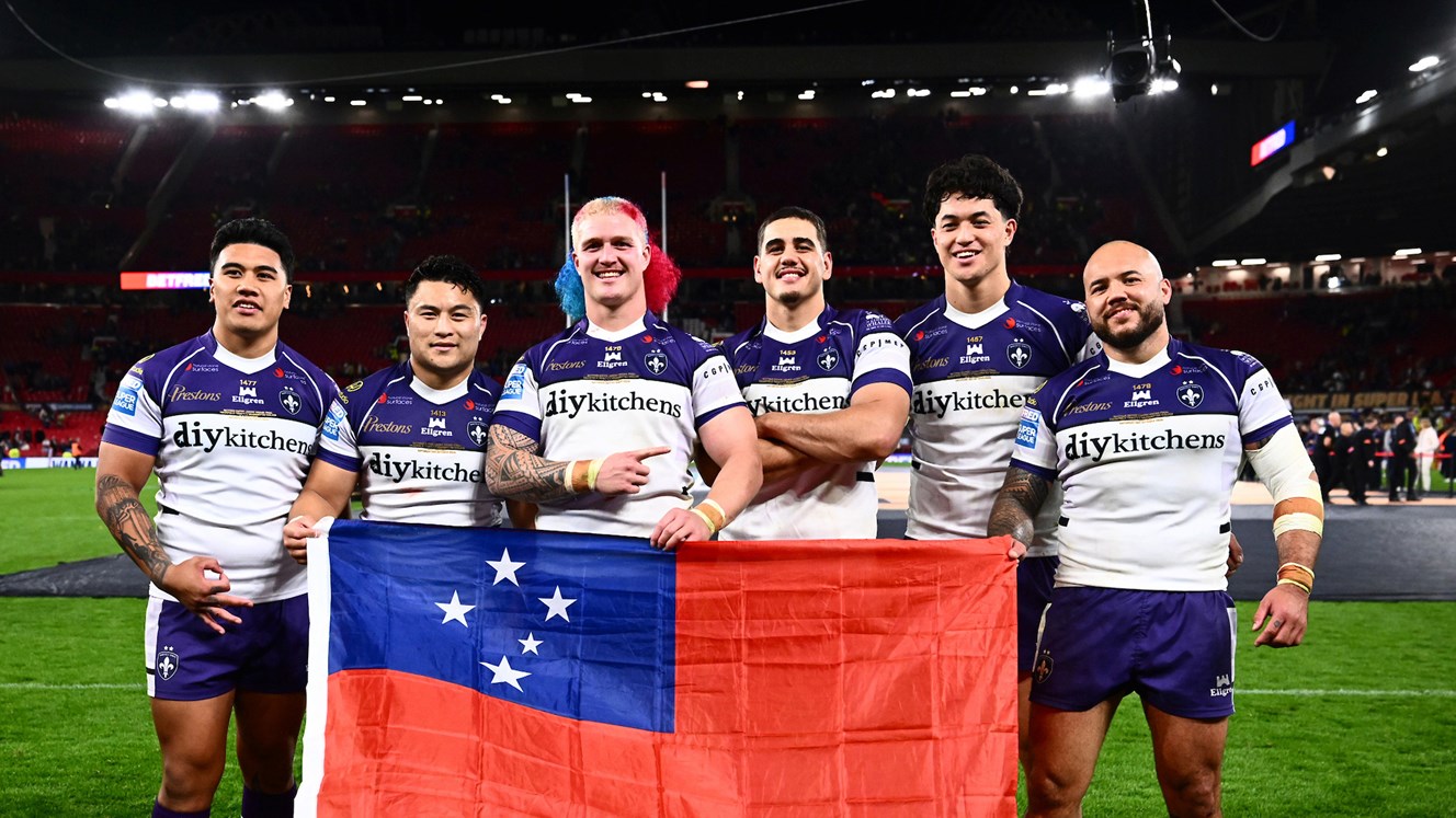 Ex-Warriors celebrate Super League joy with Wakefield