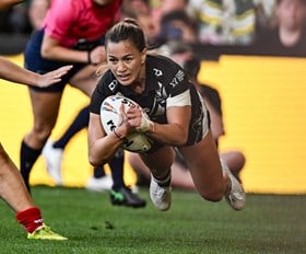 World Cup Warriors: Four for Nicholls in Kiwi Ferns' record win