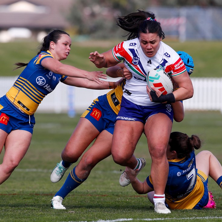 NRLW Highlights: Close call en route to third win