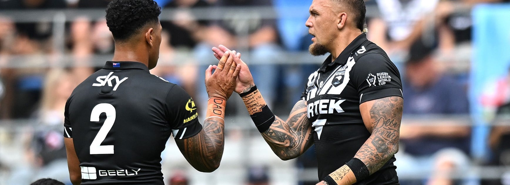 Kiwis run riot as two sent off on Gold Coast