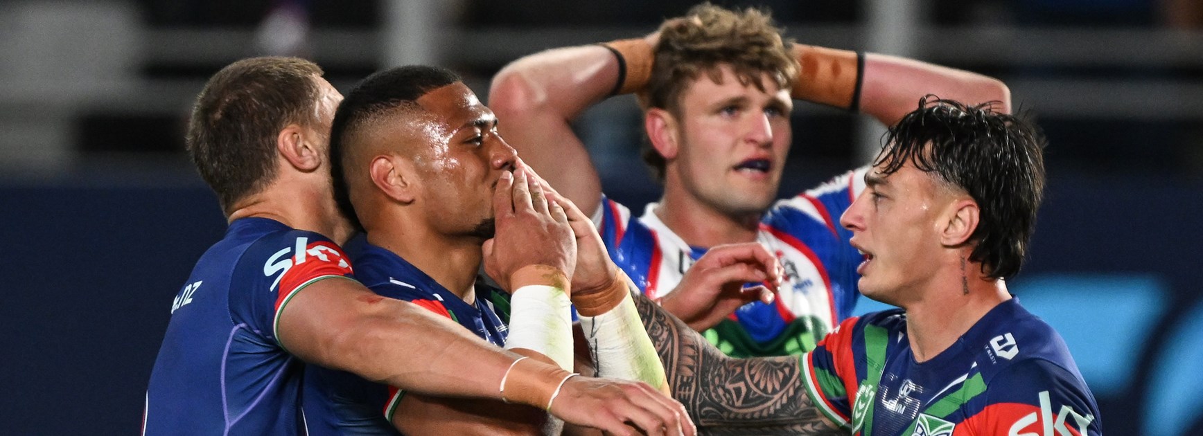 As it happened: Knights stun Warriors to set up Penrith showdown