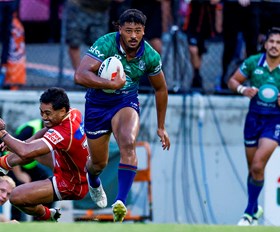 Match Moment #4: Right side joy again for Leiataua to touch down