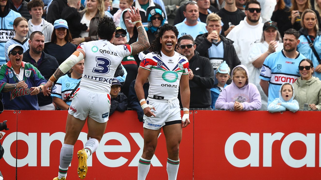 Watene-Zelezniak's hat-trick haul against Sharks