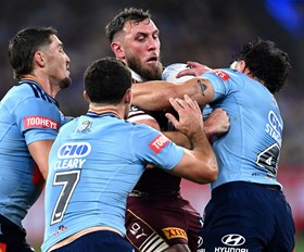 Teammates Barnett and Capewell Origin rivals once again