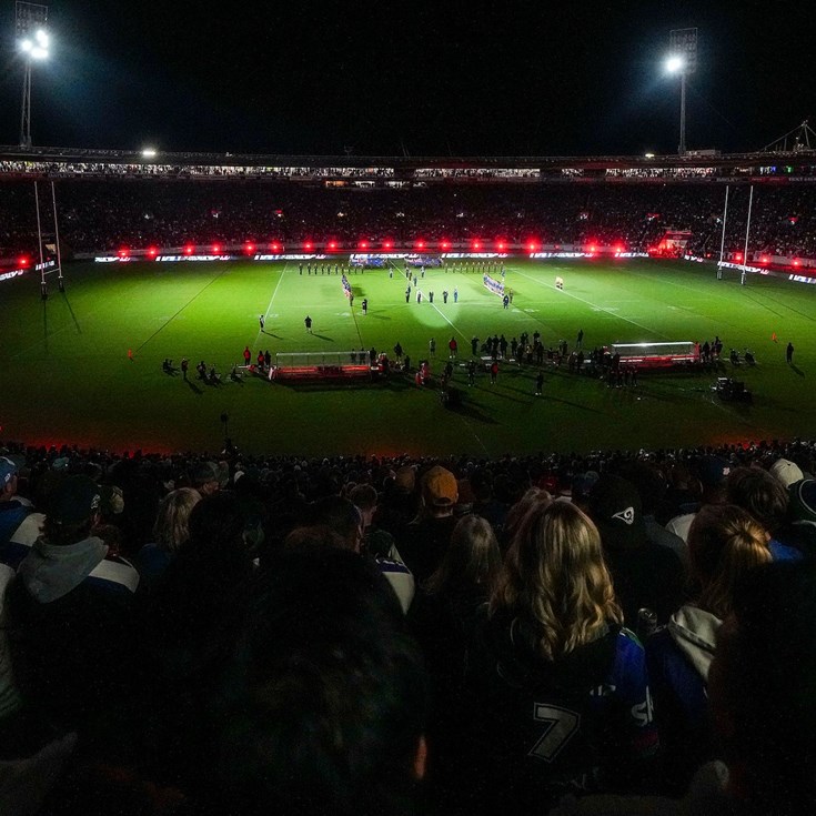 Moving Anzac Day ceremony at Hrny Stadium: Lest we forget