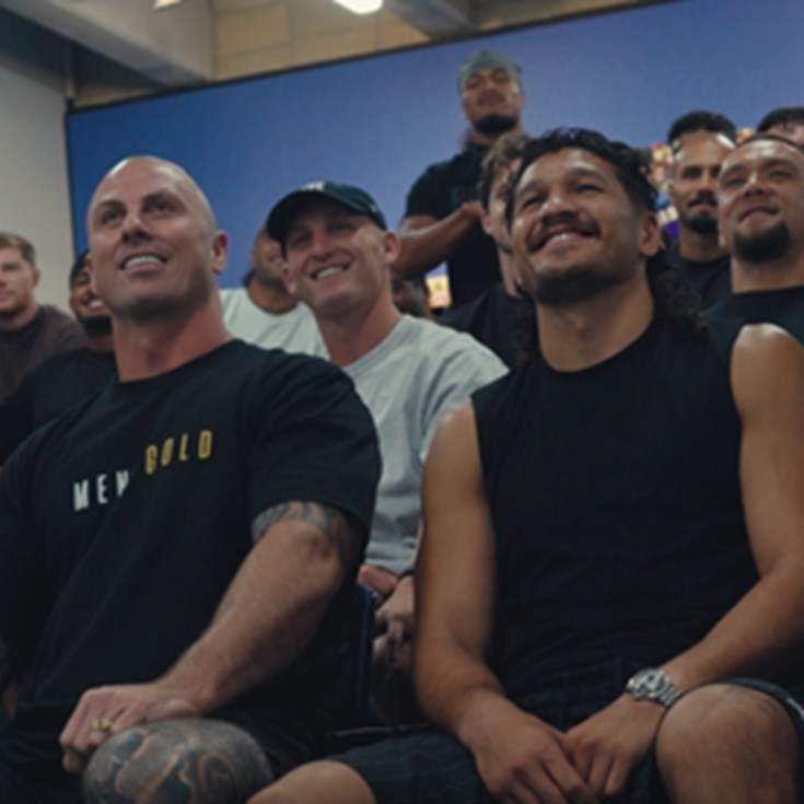 Ex-NRL player Weston delivers wellbeing message