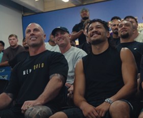 Ex-NRL player Weston delivers wellbeing message